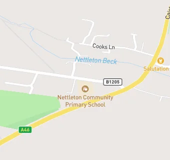 map for Nettleton Community Primary School