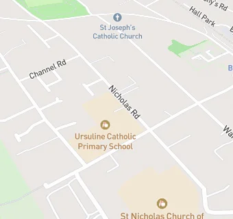 map for Ursuline Catholic Primary School