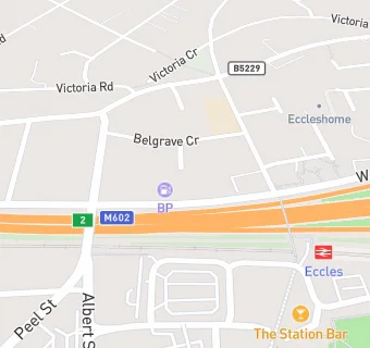 map for Cambridge Grove Service Station