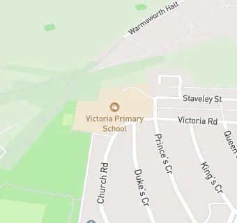 map for Victoria First School