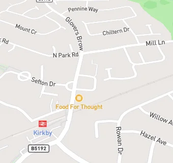 map for Tesco Express