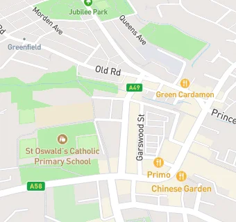 map for Bryn St Surgery