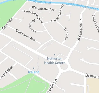 map for Netherton Surgery