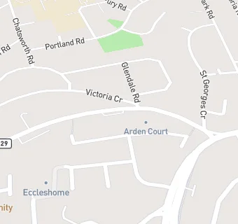 map for Arden Court Nursing Home