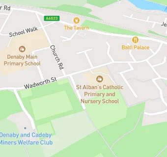 map for St Albans Catholic Club