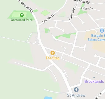 map for The Stag Pub