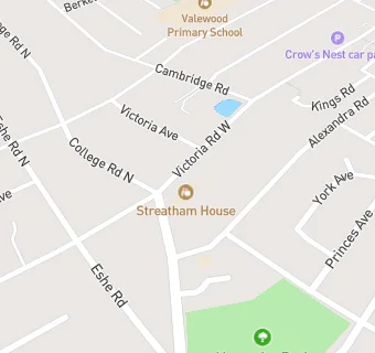 map for Streatham House Nursery Ltd