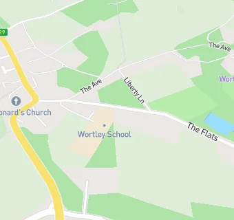 map for Wortley Cottage Guest House