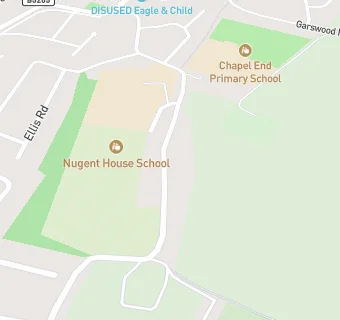 map for Chapel End Primary School