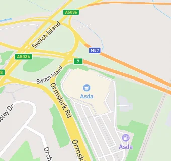 map for Asda Pharmacy