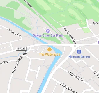 map for The Waterside