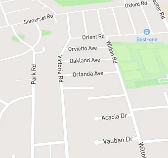 map for Victoria Road Surgery