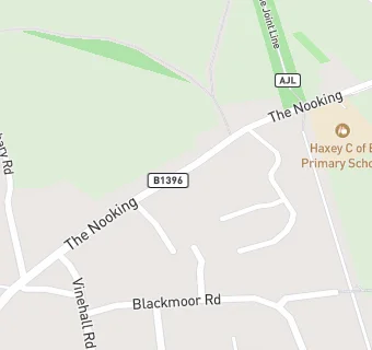 map for Haxey C Of E Primary School