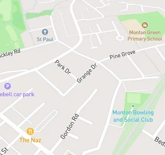 map for Monton Methodist Church