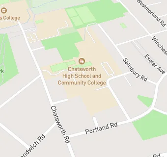 map for Ellesmere Park High School