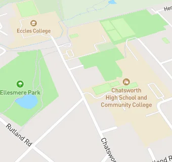 map for Chatsworth High School and Community College