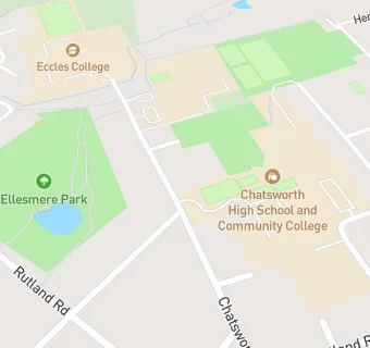 map for Chatsworth High & Oakwood Academy Kitchen