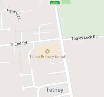 map for Tetney Primary School