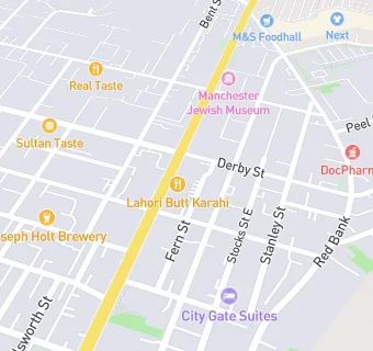 map for Chappati Corner