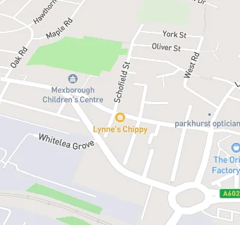 map for Lynn's Chippy