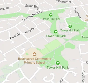 map for Ravenscroft Community Primary School