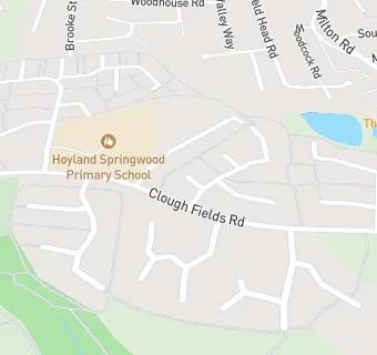 map for Hoyland Springwood Primary School