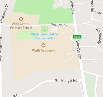 map for Wath Academy