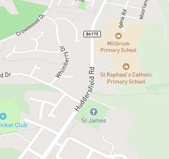 map for Robertson Facilities Management Ltd At St Raphaels RC Primary School