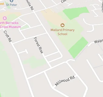 map for Spinney Corner