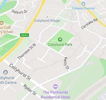 map for Collyhurst Village Store