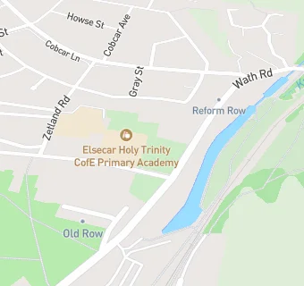 map for Elsecar Holy Trinity CofE Primary Academy