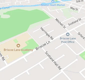 map for Briscoe Lane Infants' School