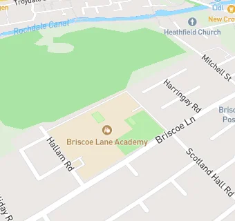 map for Briscoe Lane Academy