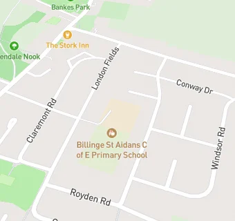 map for Kids R Us at St Aidan's CE Primary School