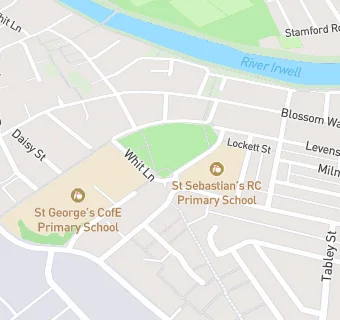 map for St Sebastian's School Kitchen