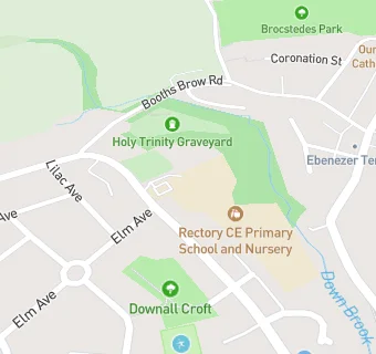 map for Rectory CofE Primary School