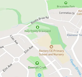 map for Rectory CE School