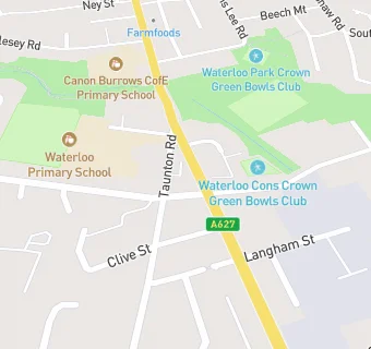 map for Waterloo Medical Centre