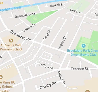 map for Brookdale Surgery