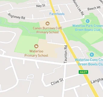 map for Waterloo Primary School