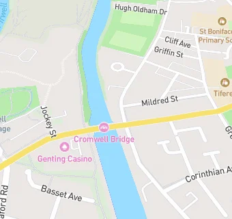 map for Best One Salford