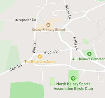 map for Butchers Arms
