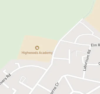 map for Highwoods Academy