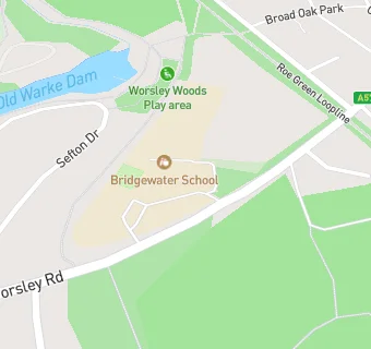 map for Bridgewater School