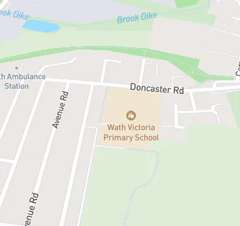 map for Wath Victoria Primary School