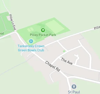 map for Tankersley Welfare Hall