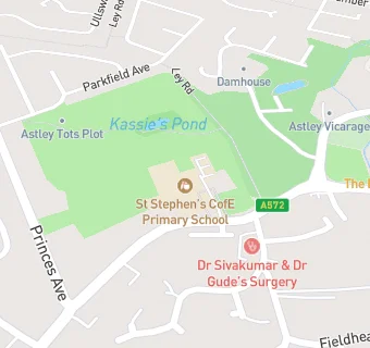 map for St Stephen's CofE Primary School