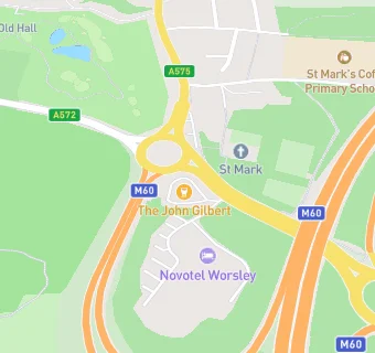 map for Novotel Manchester West Hotel