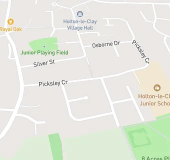 map for Holton Le Clay Junior School