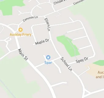 map for Auckley Pharmacy